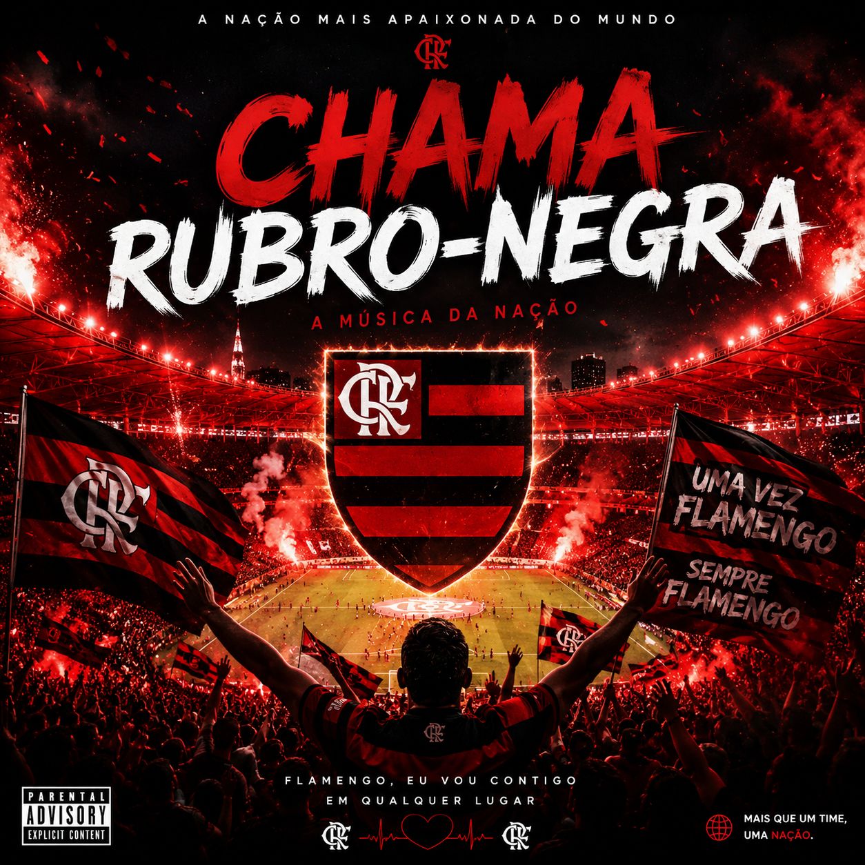 CHAMA RUBRO-NEGRA artwork