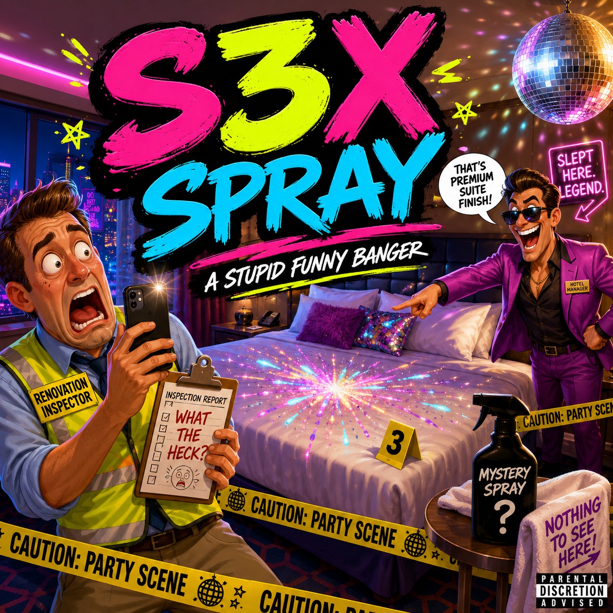 S3X Spray artwork