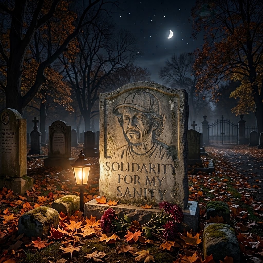 Solidarity for my Sanity artwork