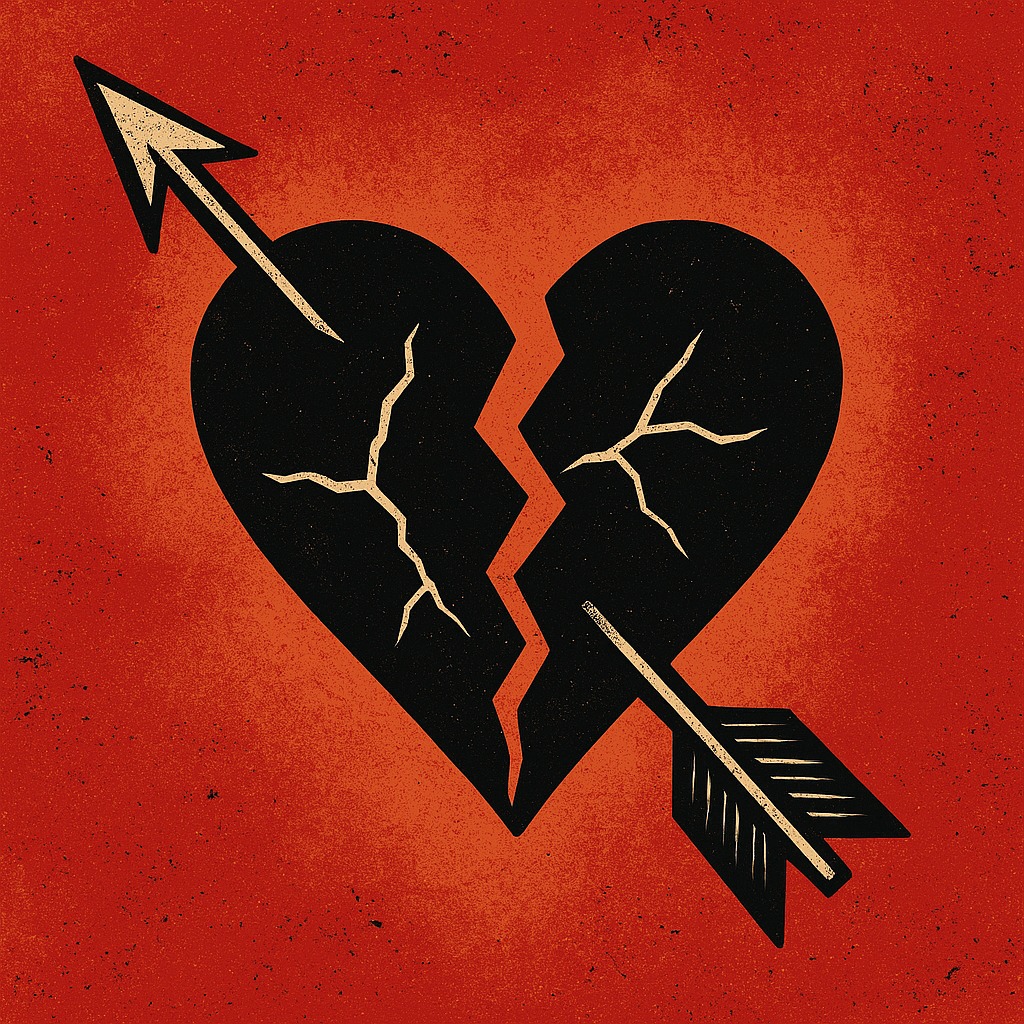JUST GREW IN DIFFERENT DIRECTIONS artwork