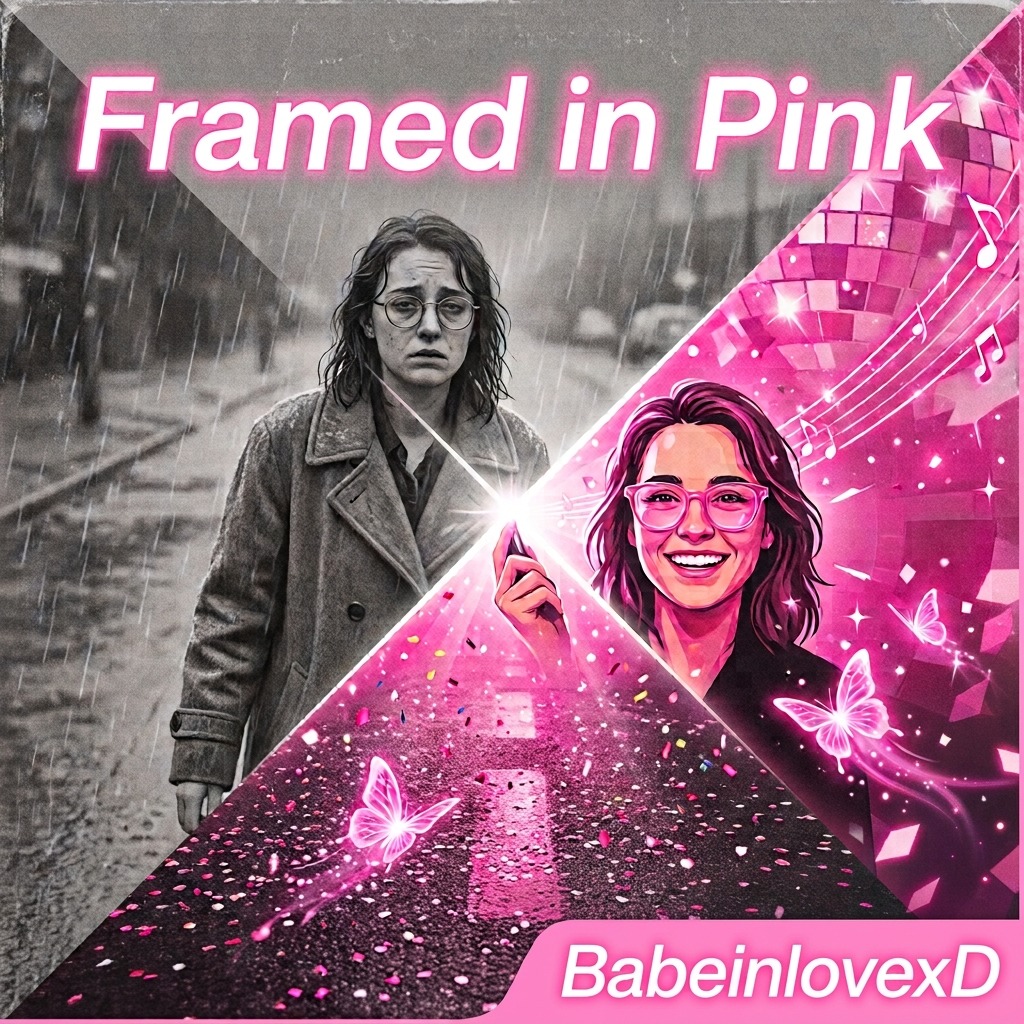 Framed in Pink artwork