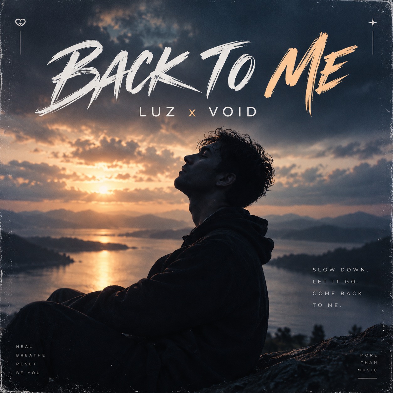 BACK TO ME / Luz x Void artwork