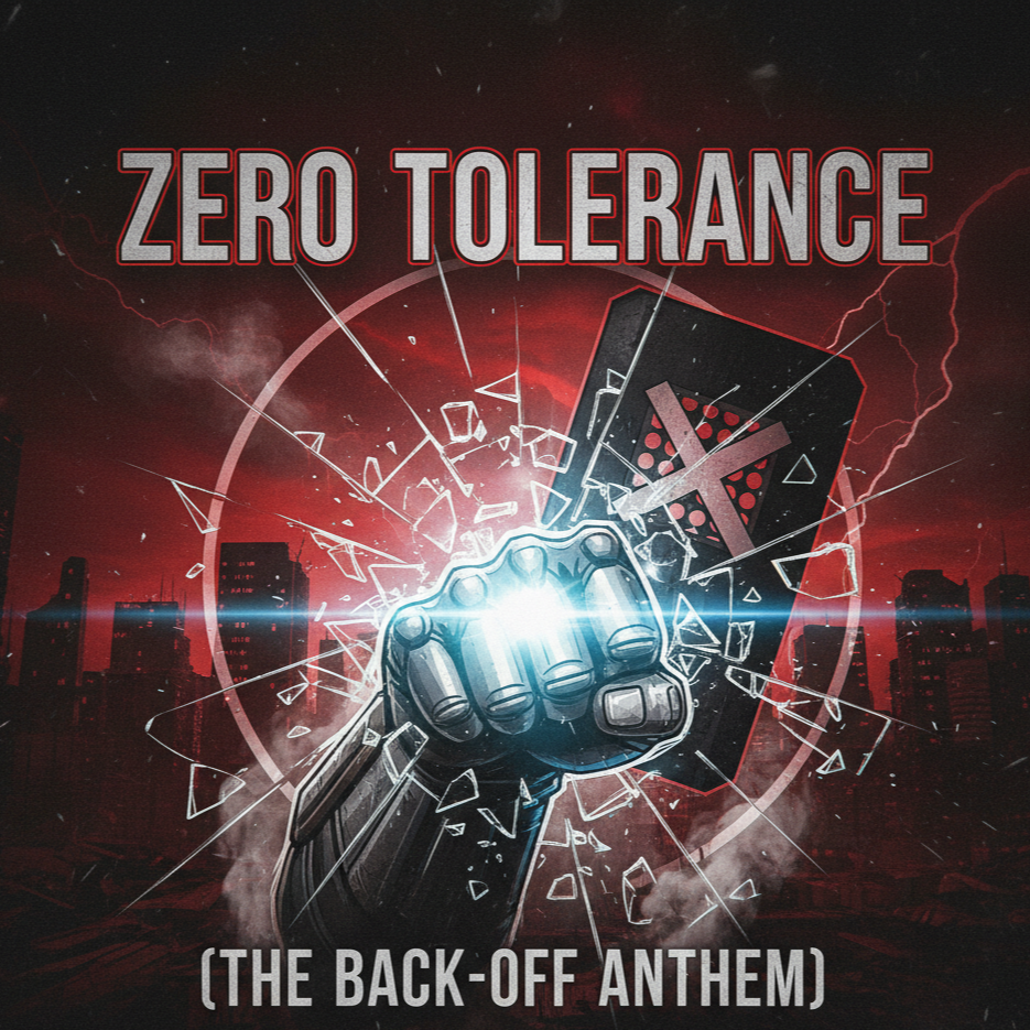 Zero Tolerance (The Back-Off Anthem) artwork