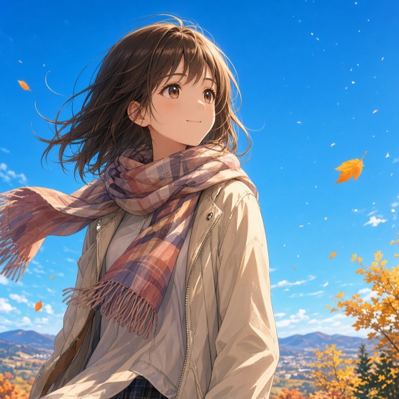 秋の青が教えてくれる artwork
