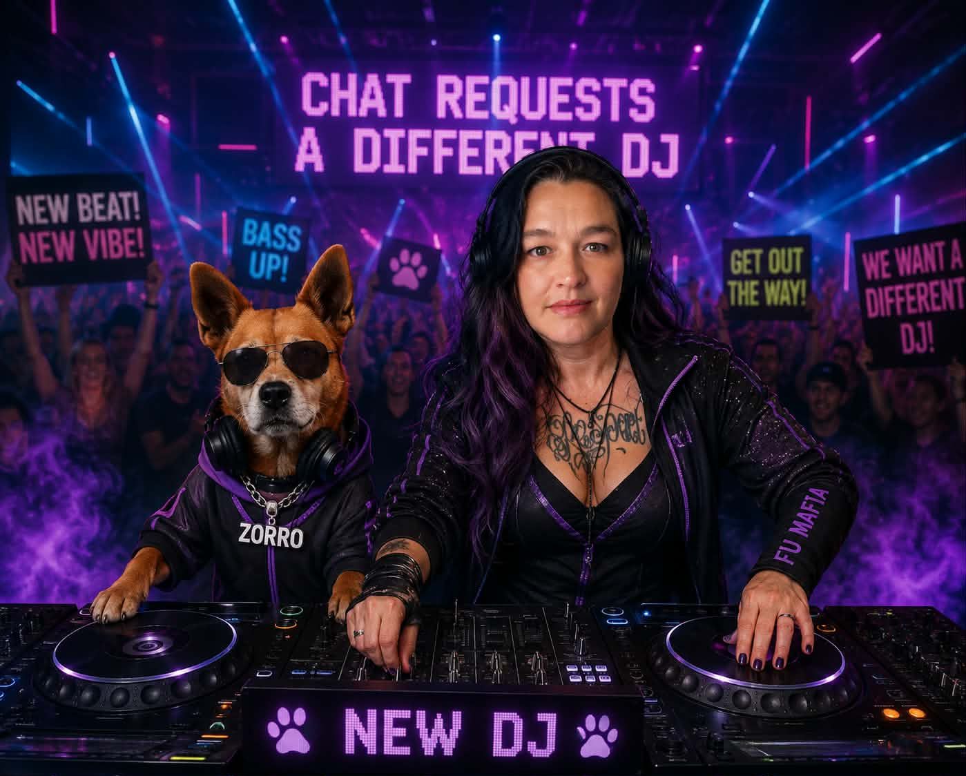 CHAT REQUEST A DIFFERENT DJ artwork