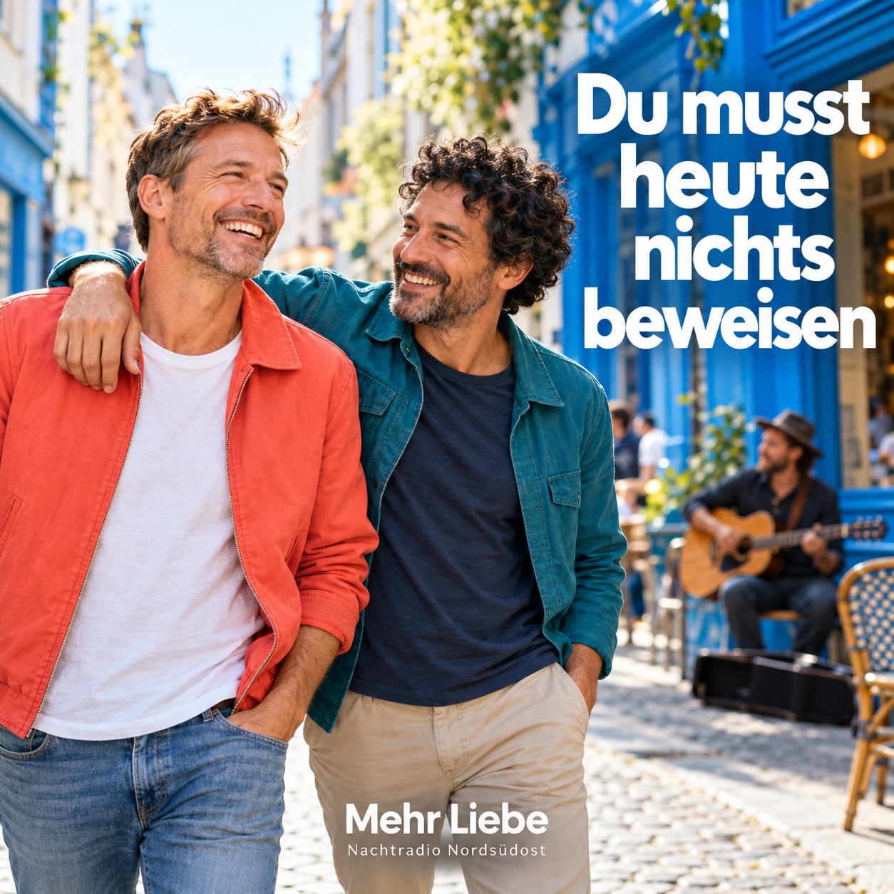 Du musst heute nichts beweisen artwork