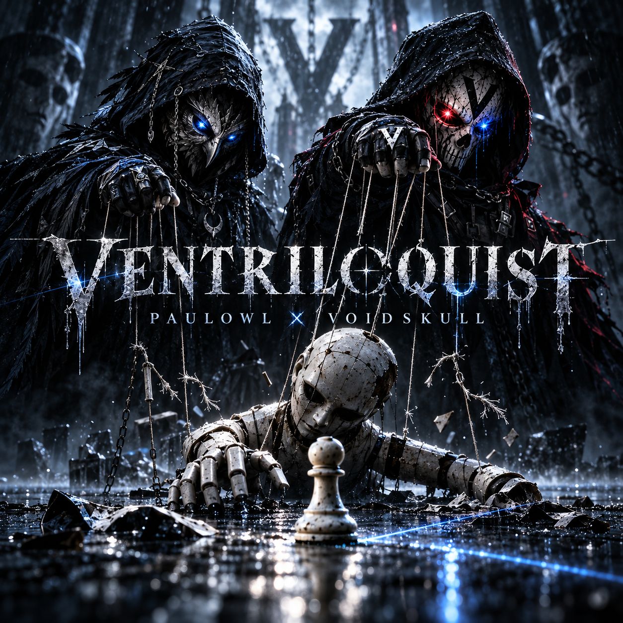 VENTRILOQUIST — PAUL0WL × VOIDSKULL artwork