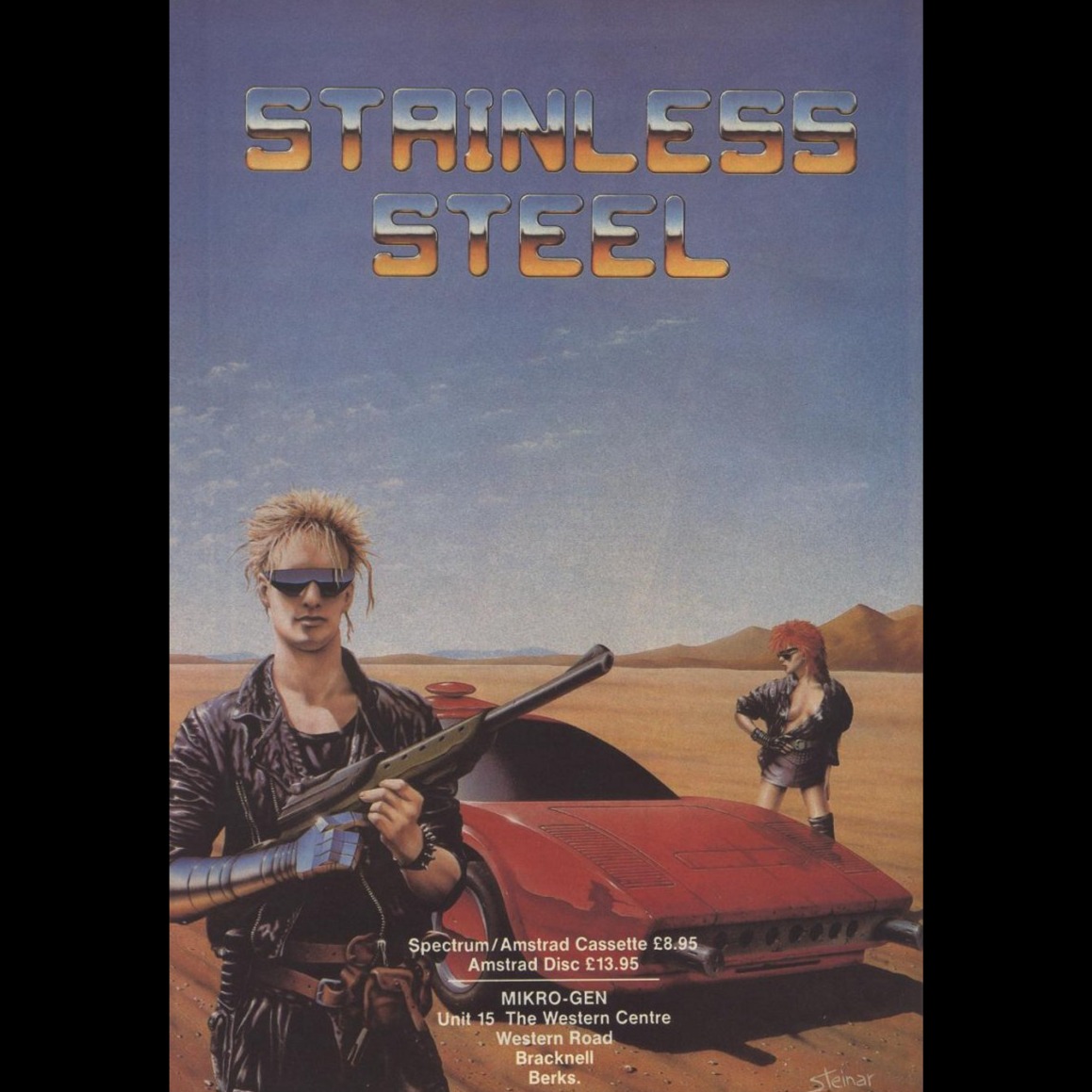 Stainless Steel (ZX Spectrum game music cover) artwork