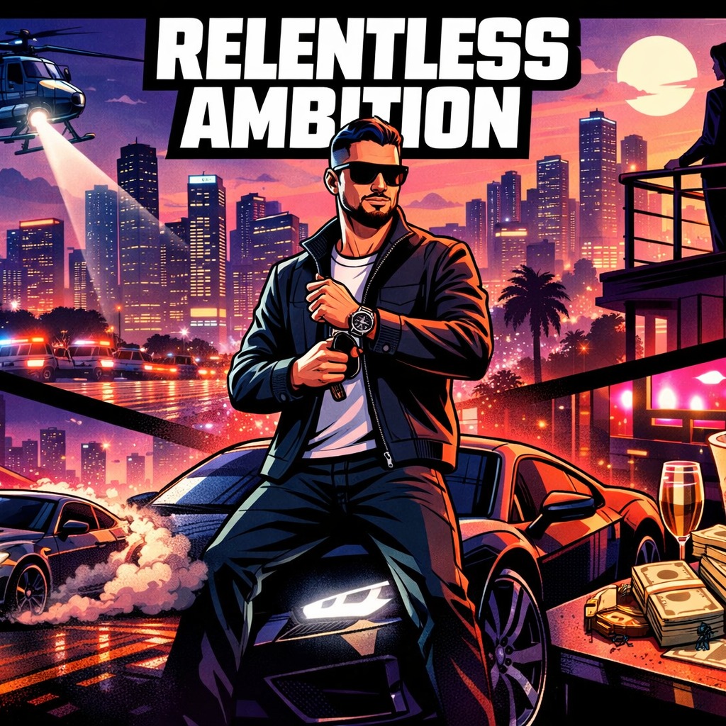 Relentless ambition artwork