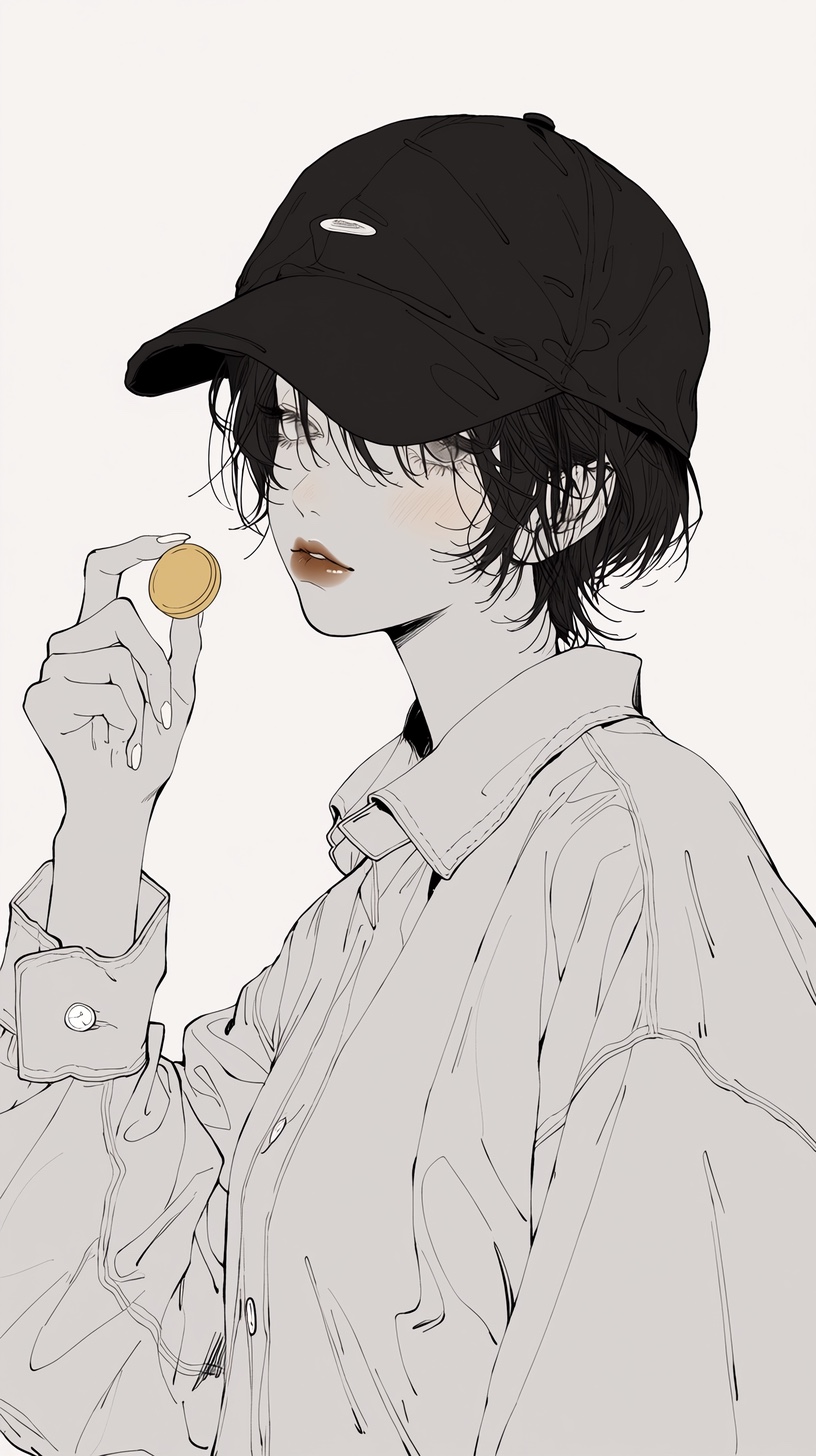 lucky coin artwork