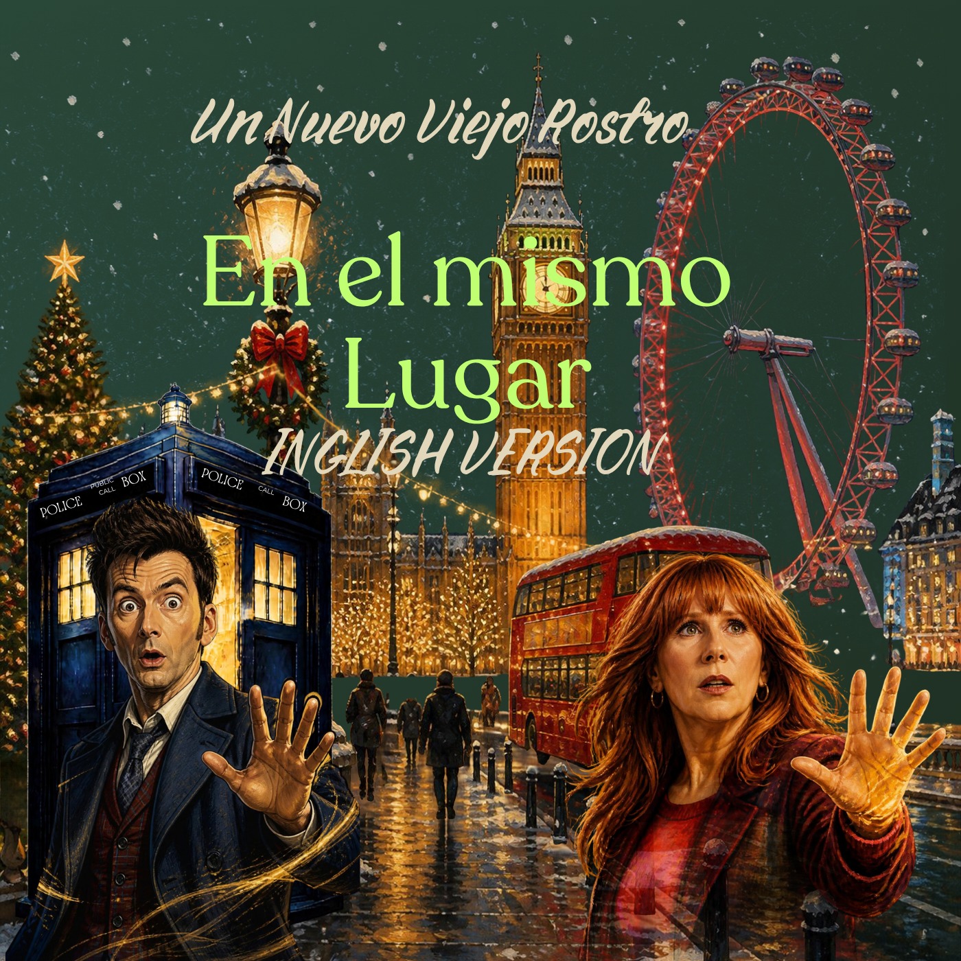 Un viejo nuevo rostro en el mismo lugar (Birregeneracion 14 ºy 15º Doctor)(Ingles) artwork