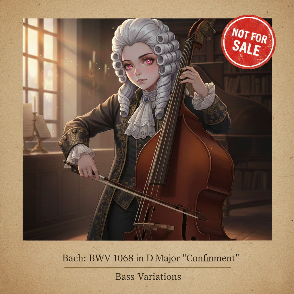 Bach: BWV 1068 in D Major "Confinement" artwork