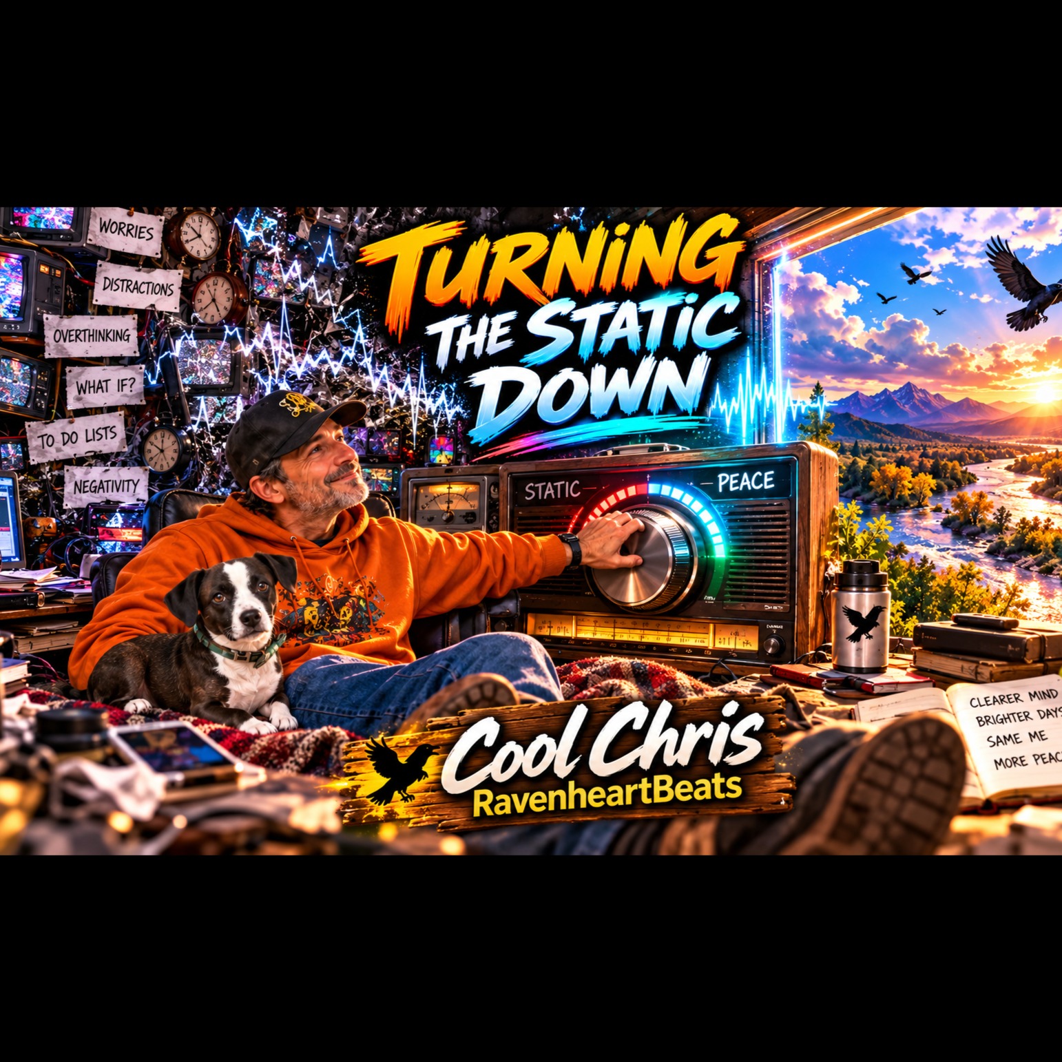 TURN THE STATIC DOWN artwork
