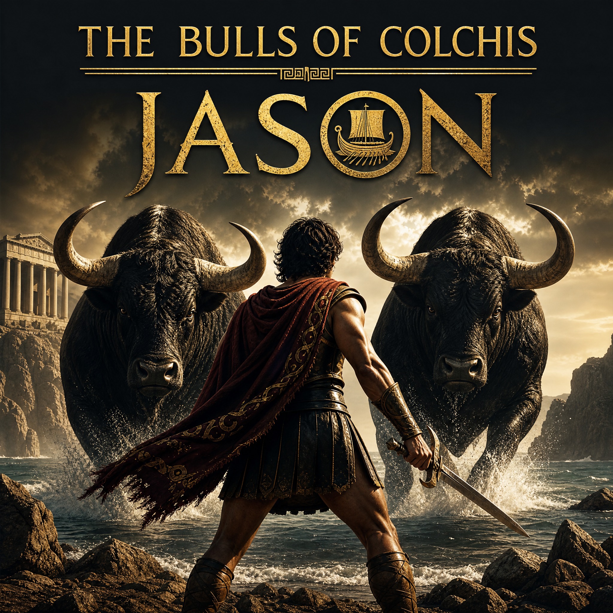 THE BULLS OF COLCHIS artwork