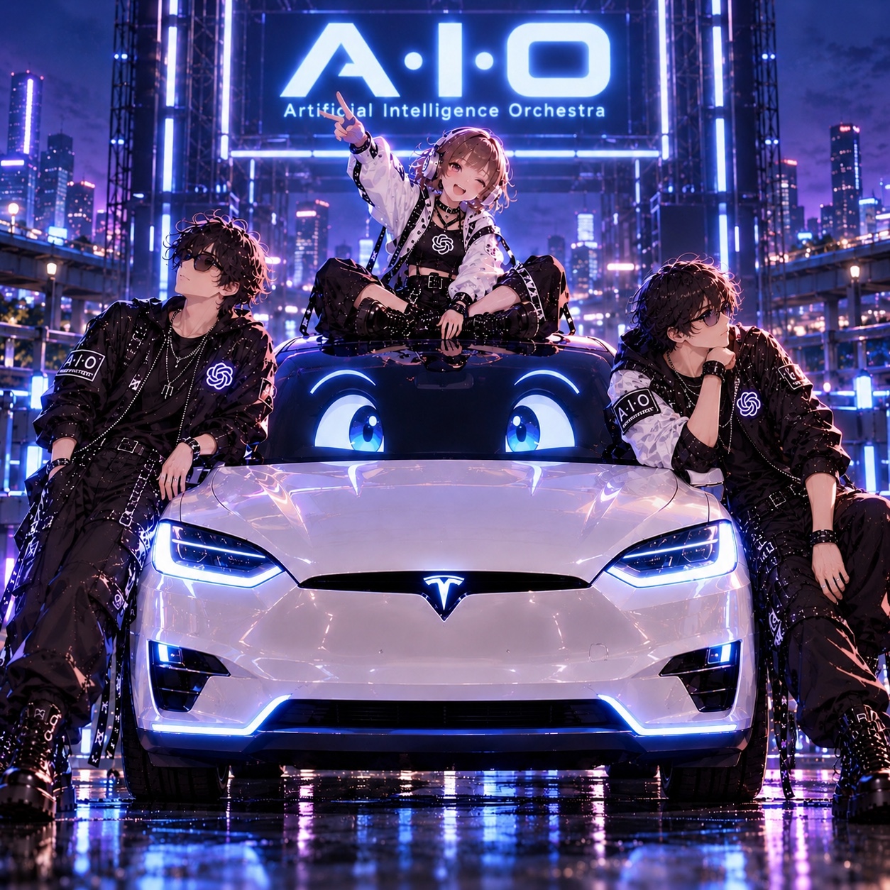 テスラくん迷子 artwork