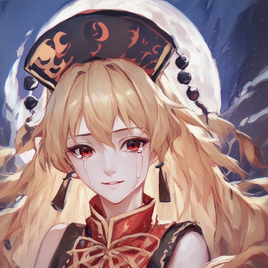 Junko's story, with NEETS intro (Touhou Project) artwork