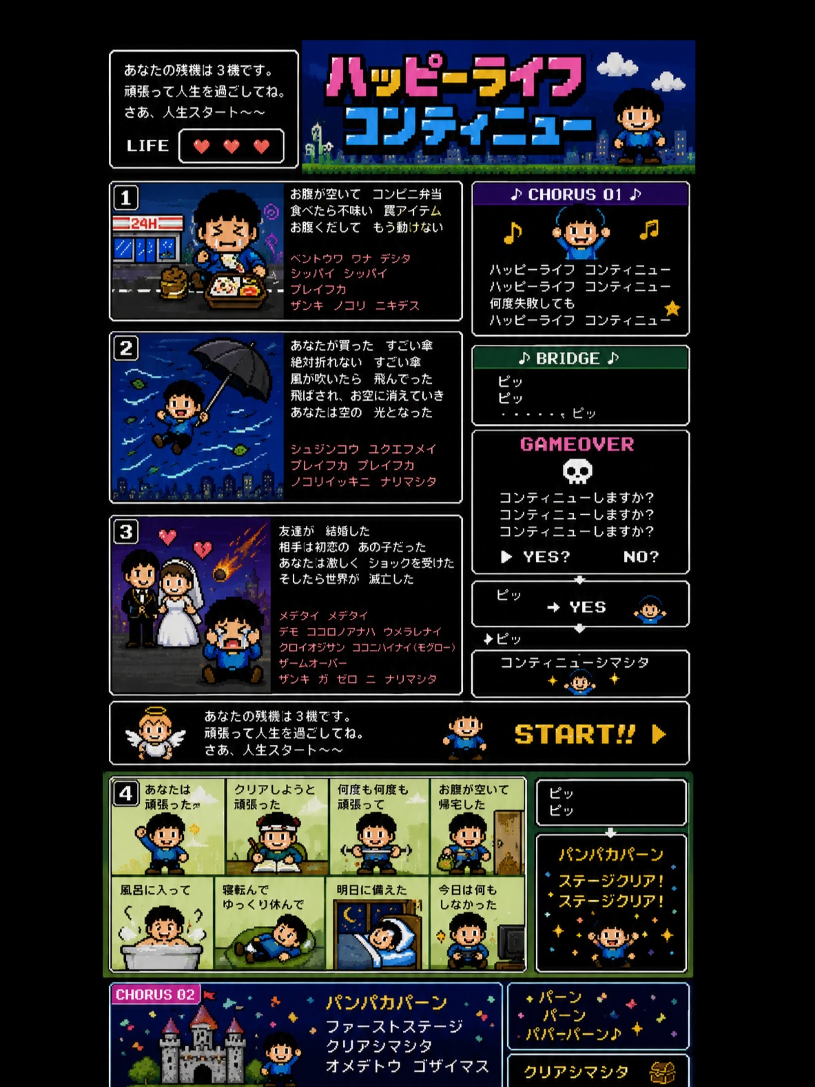 73.ハッピーライフコンティニュー artwork