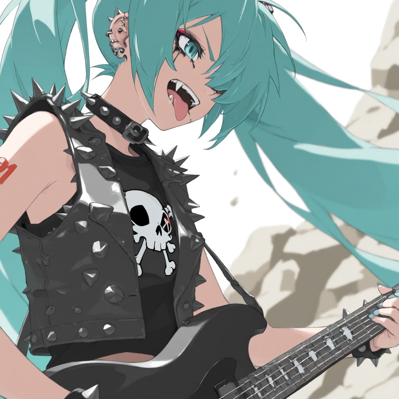 Persona image for heavy metal miku   