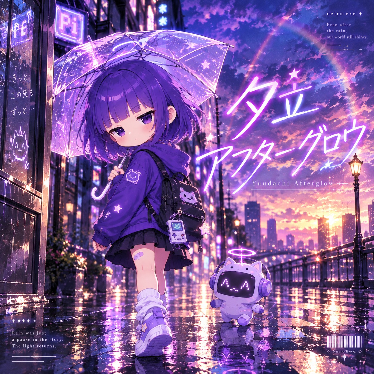 夕立アフターグロウ (みずほさん&Neiroちゃんコラボ) artwork