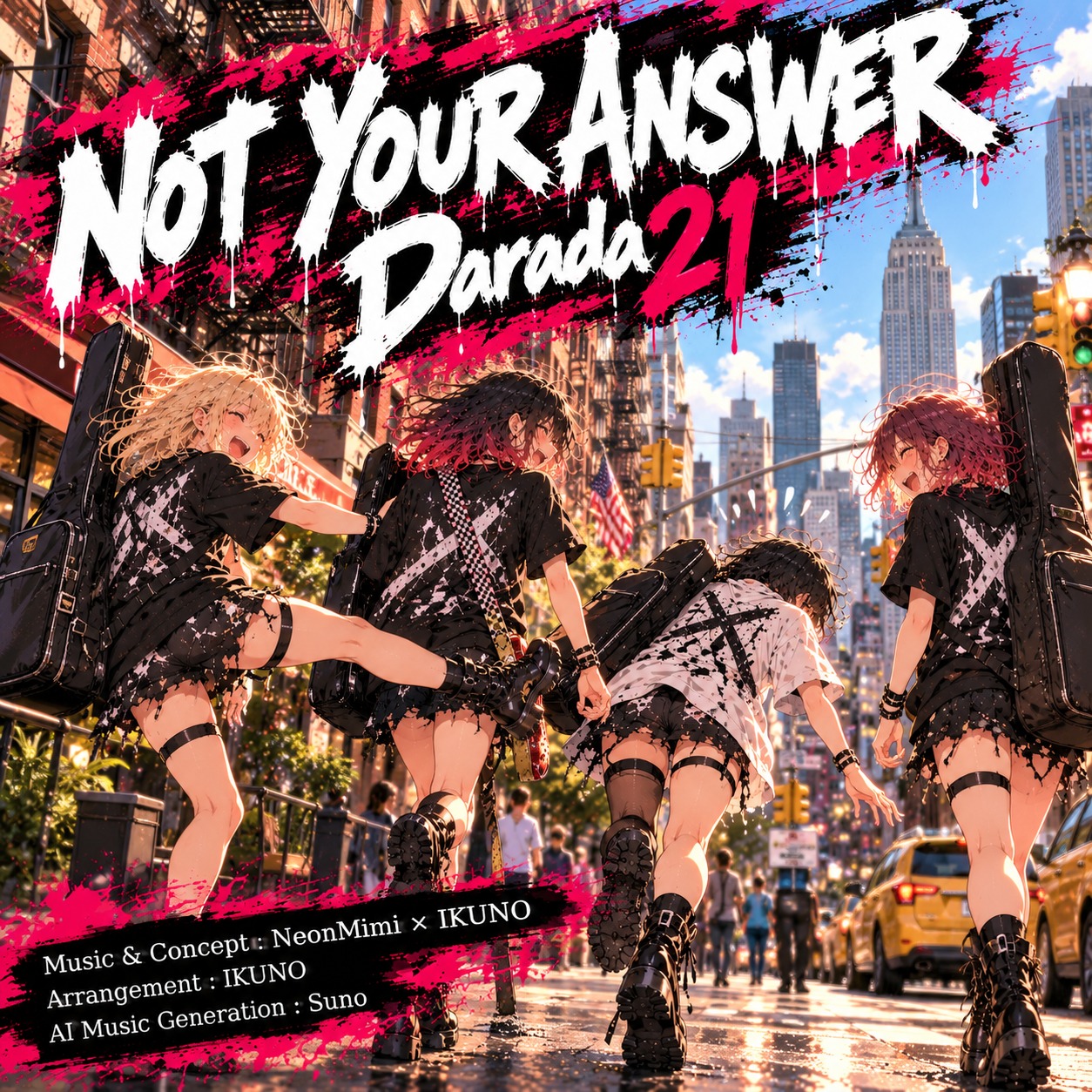 NOT YOUR ANSWER artwork