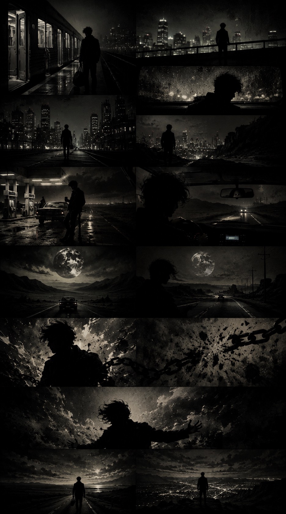 6.  Born to Le[a]ve [i]t All artwork