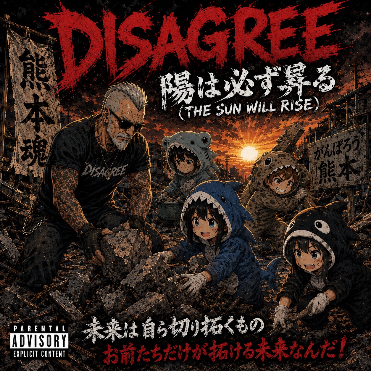 陽は必ず昇る (The Sun Will Rise) artwork