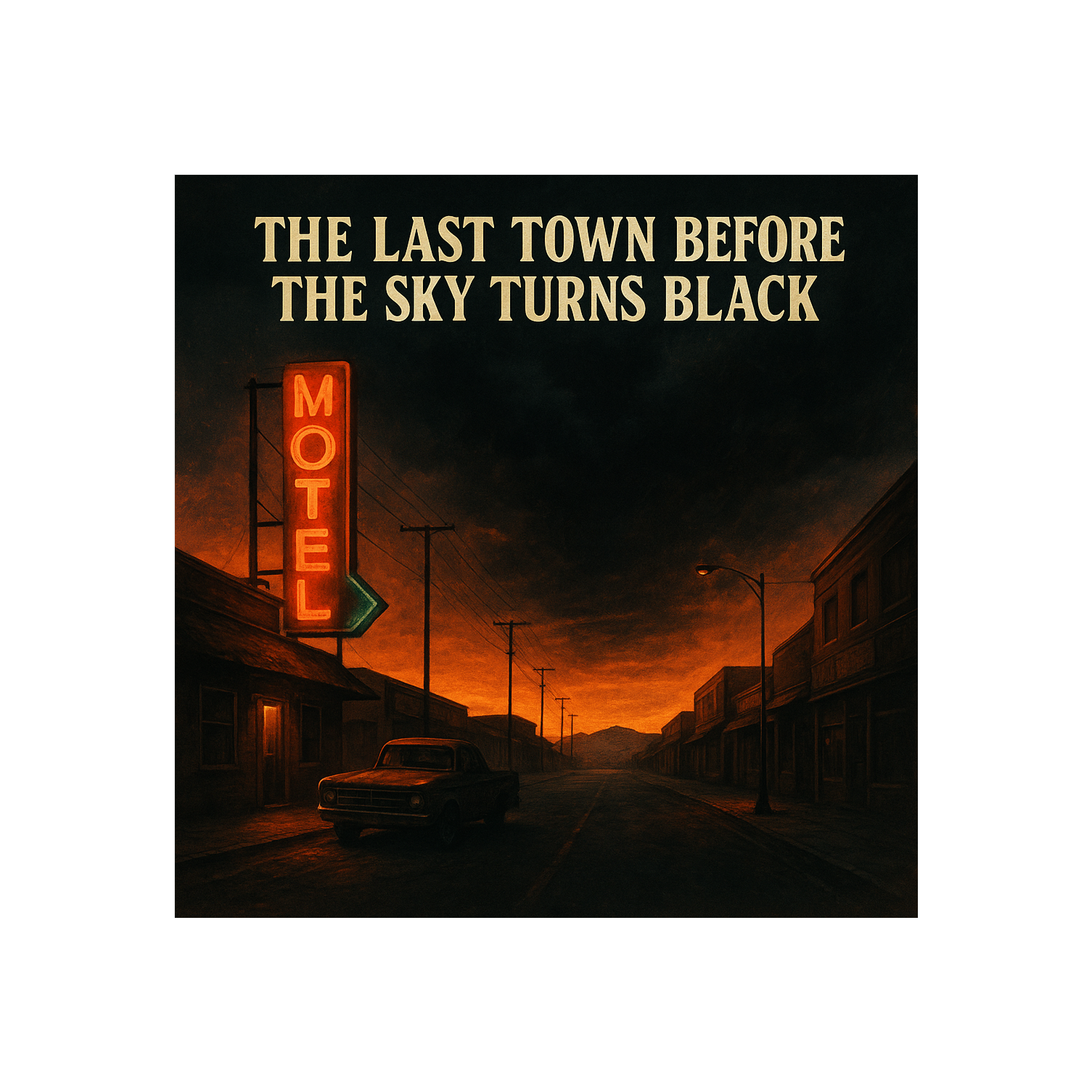 The Last Town Before the Sky Turns Black (Remix) artwork