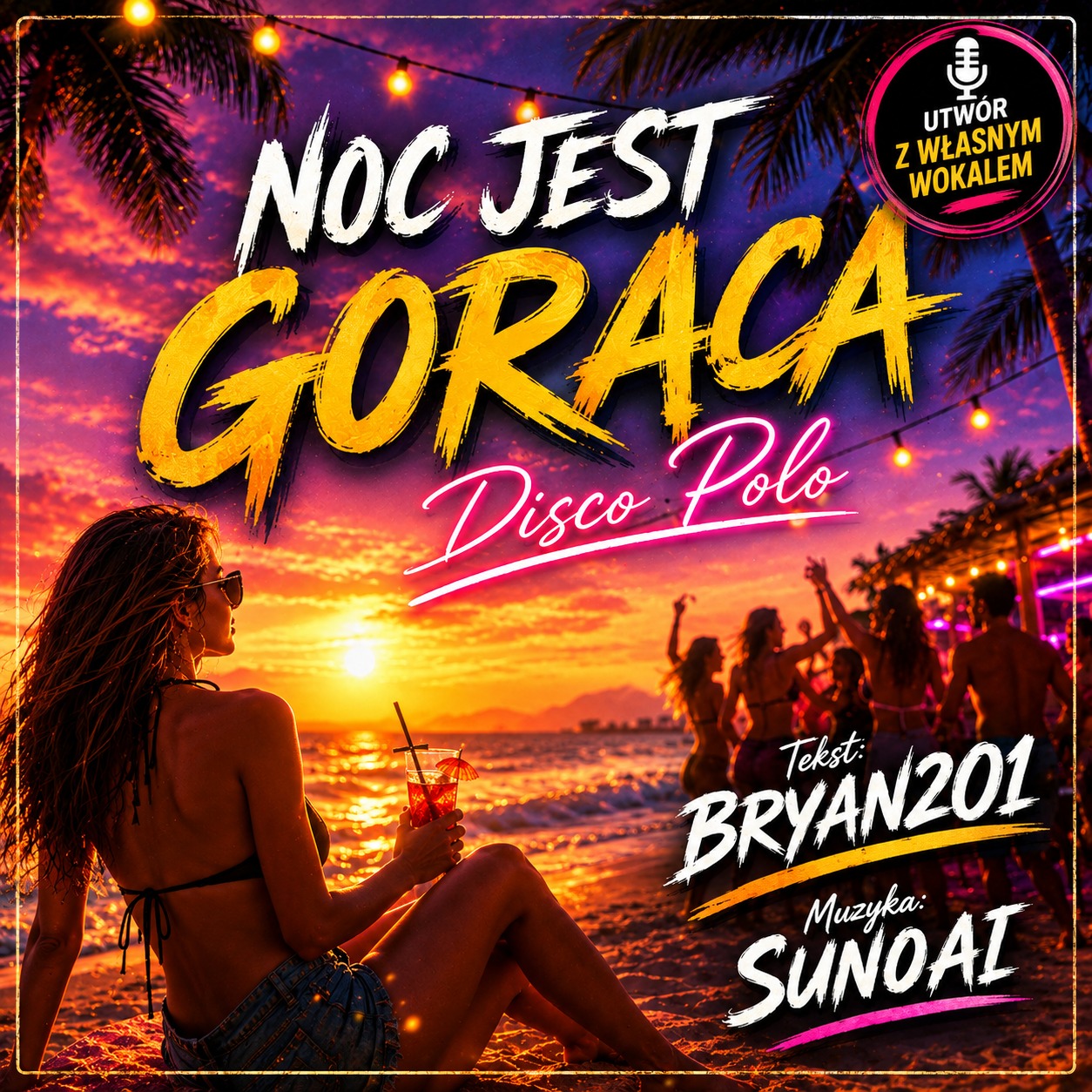 Noc jest gorąca (Disco Polo) (własny wokal) artwork