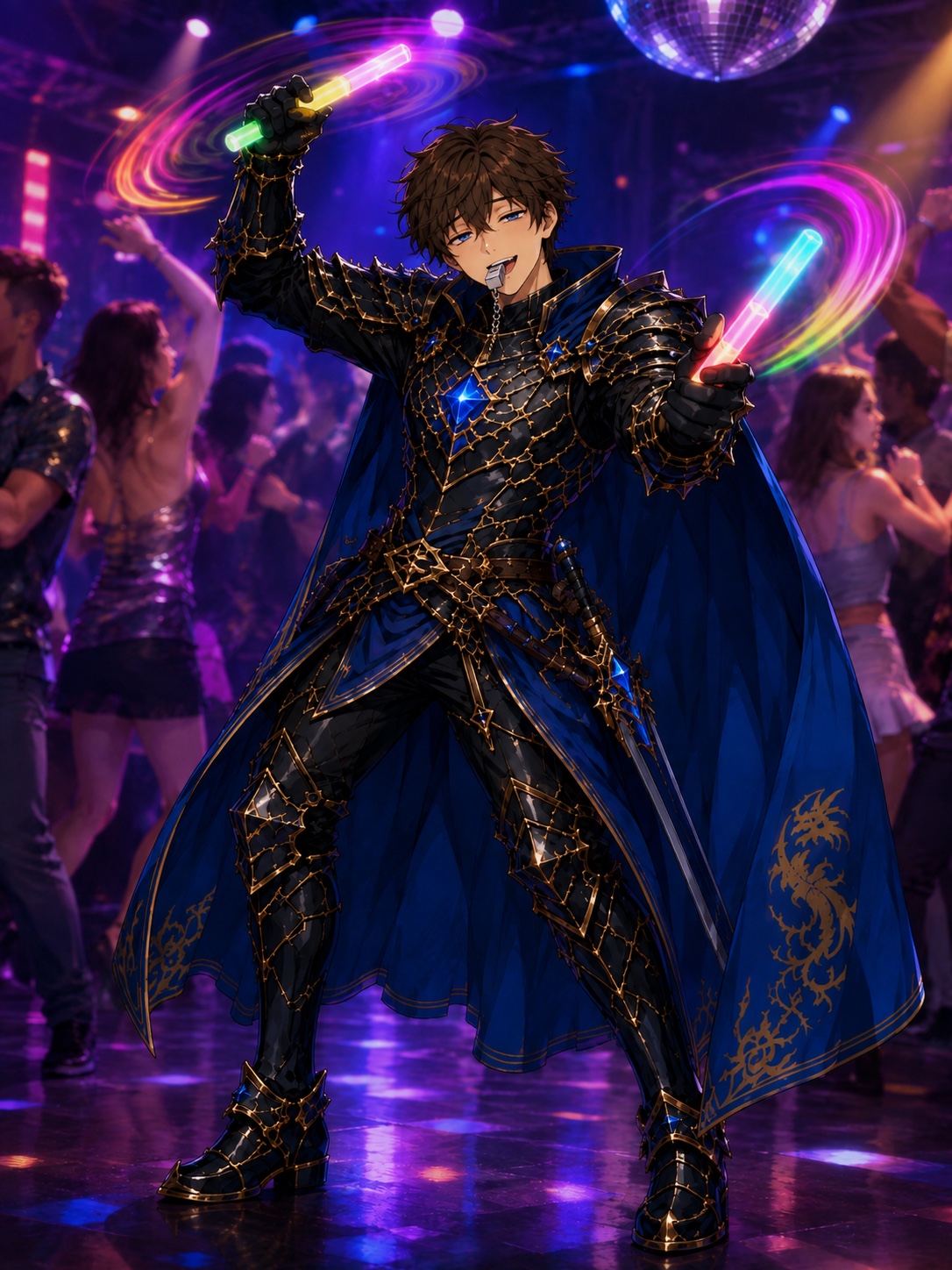 “Knight on the Dance Floor” artwork