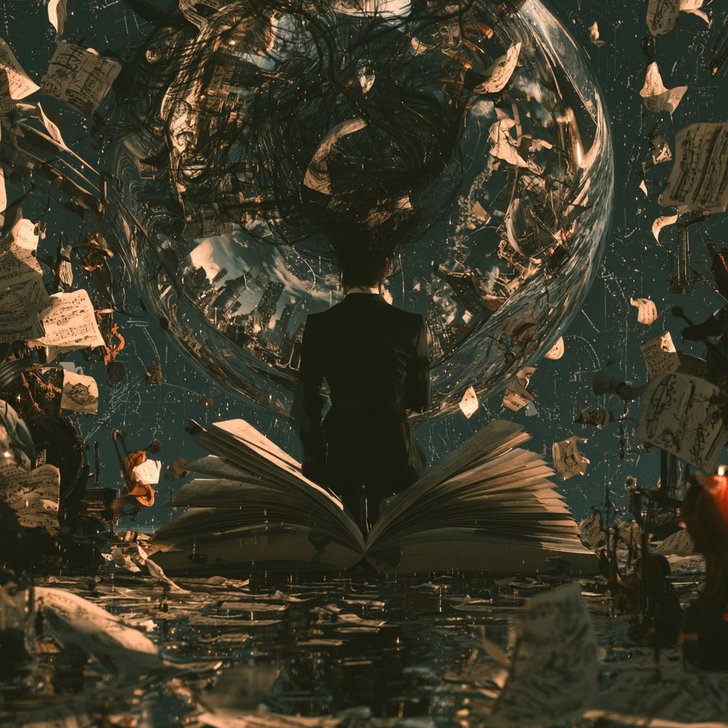 E Scaping artwork
