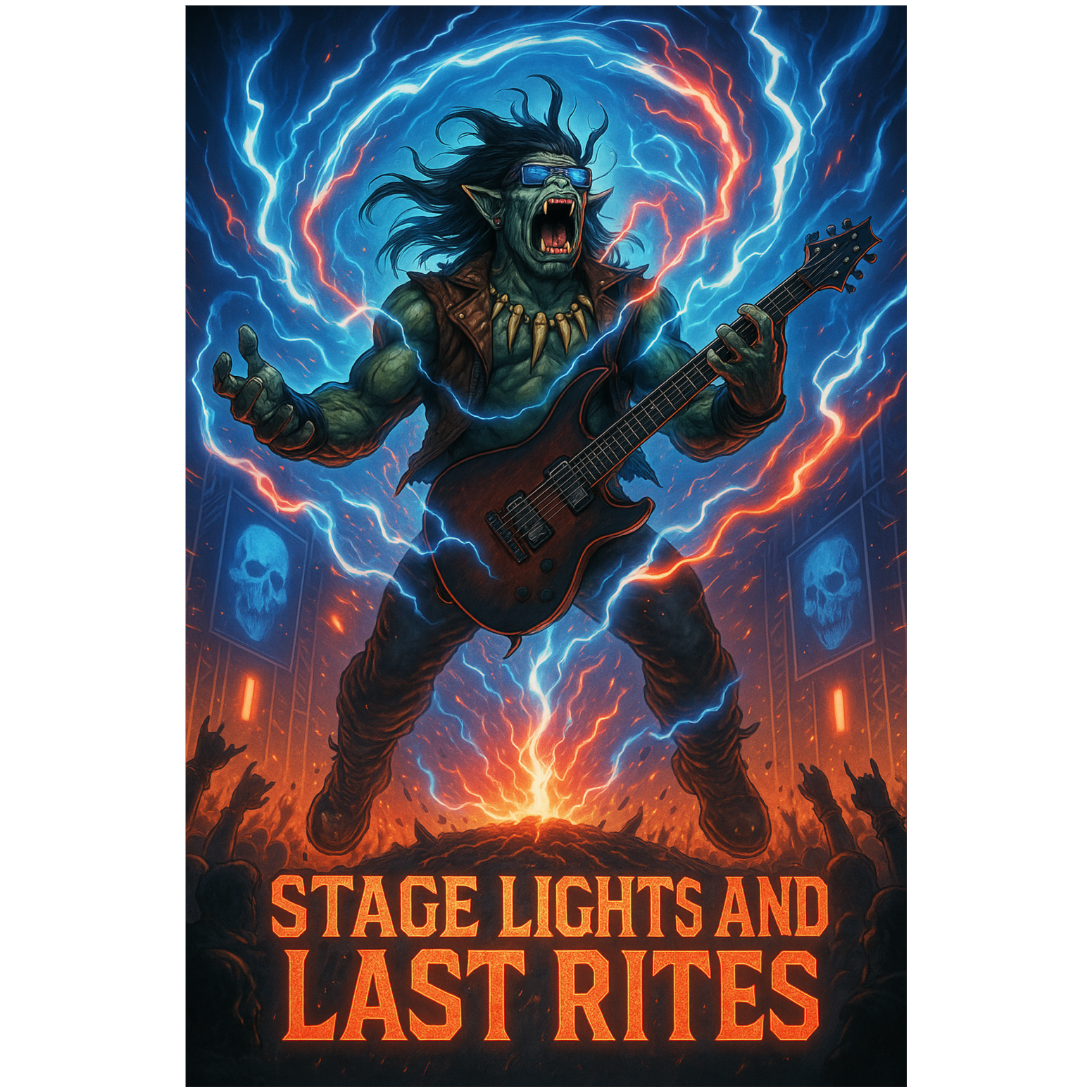 Stage Lights & Last Rites artwork