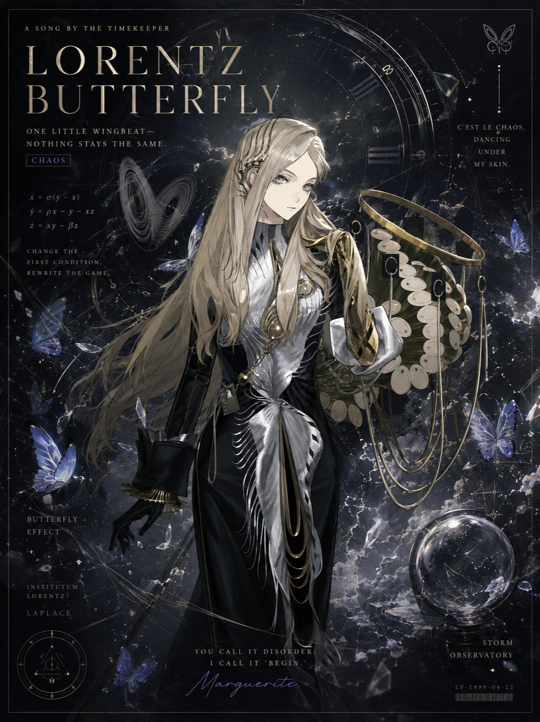 THE FIRST WINGBEAT (Lorentz Butterfly) artwork