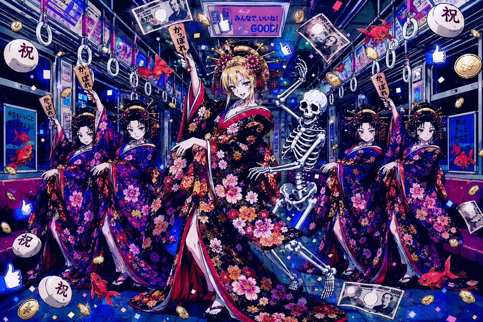 地獄の沙汰も金次第 artwork