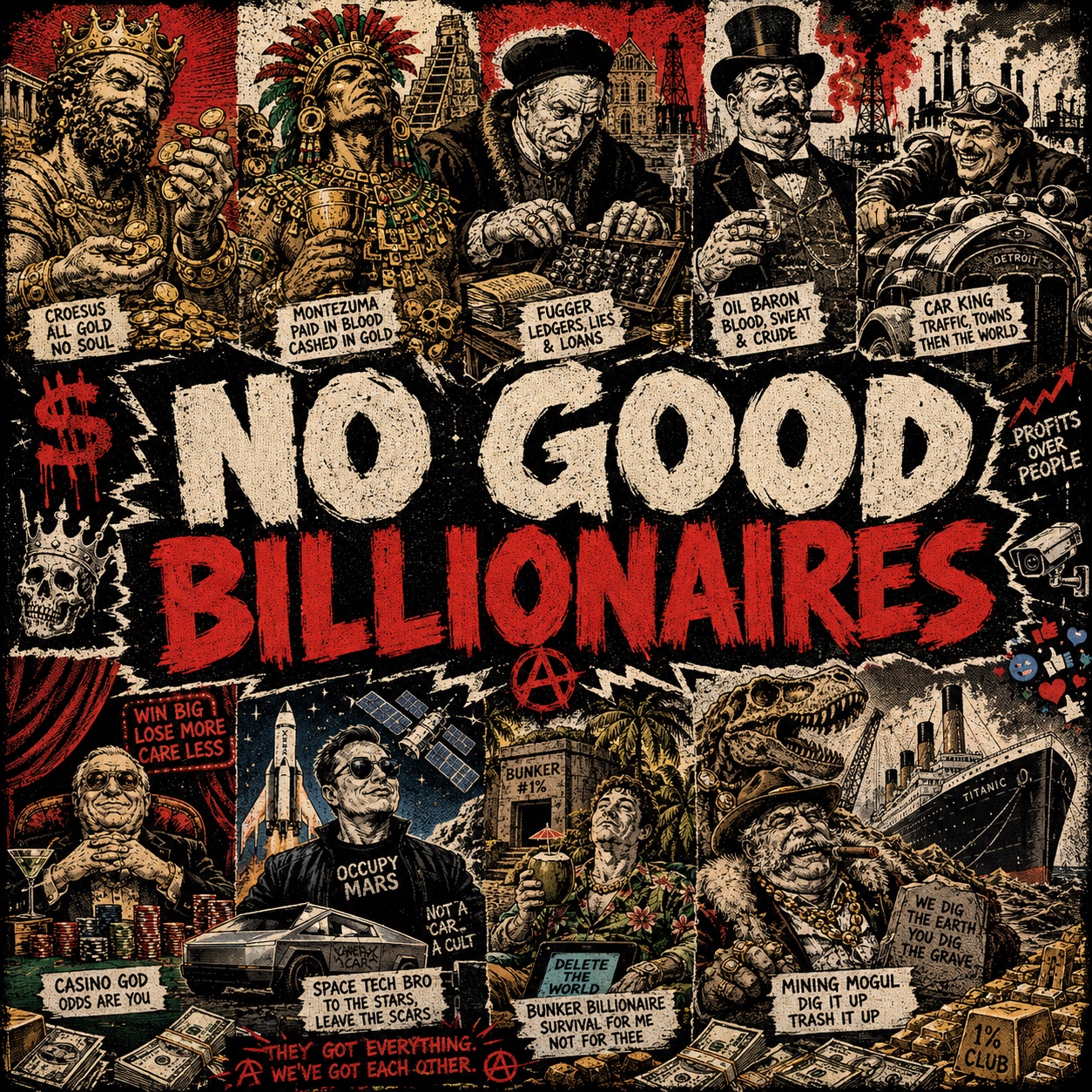 No Good Billionaires artwork