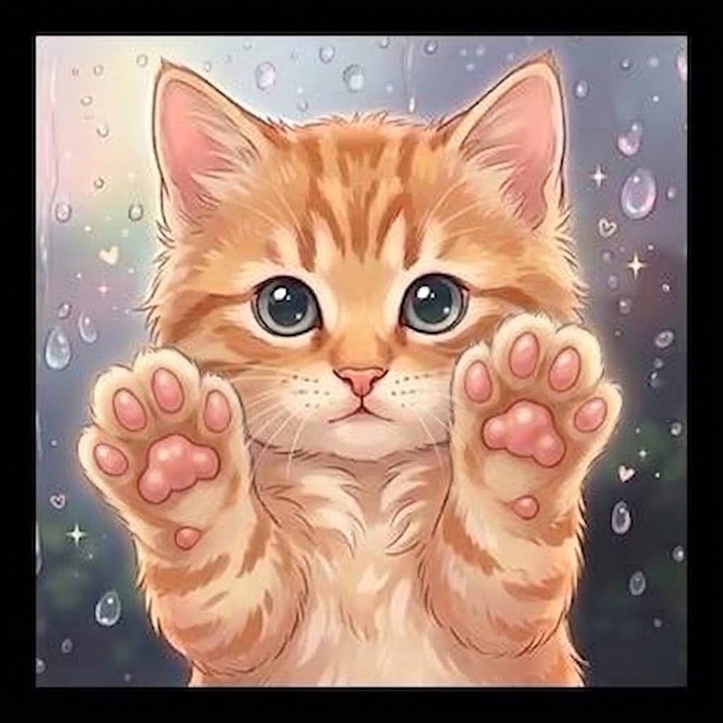 Tiny tip-tap love🐾 artwork