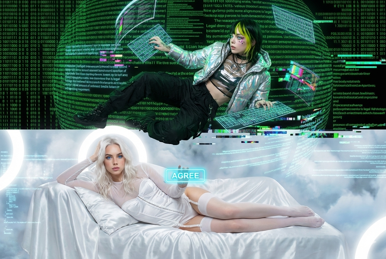 The Gurlz - Terms & Conditions (Official Audio) 📝💔👾 artwork