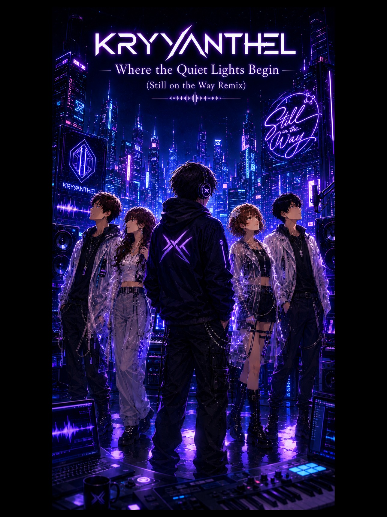 KRYVANTHELーWhere the Quiet Lights Begin(Still on the Way Remix) artwork