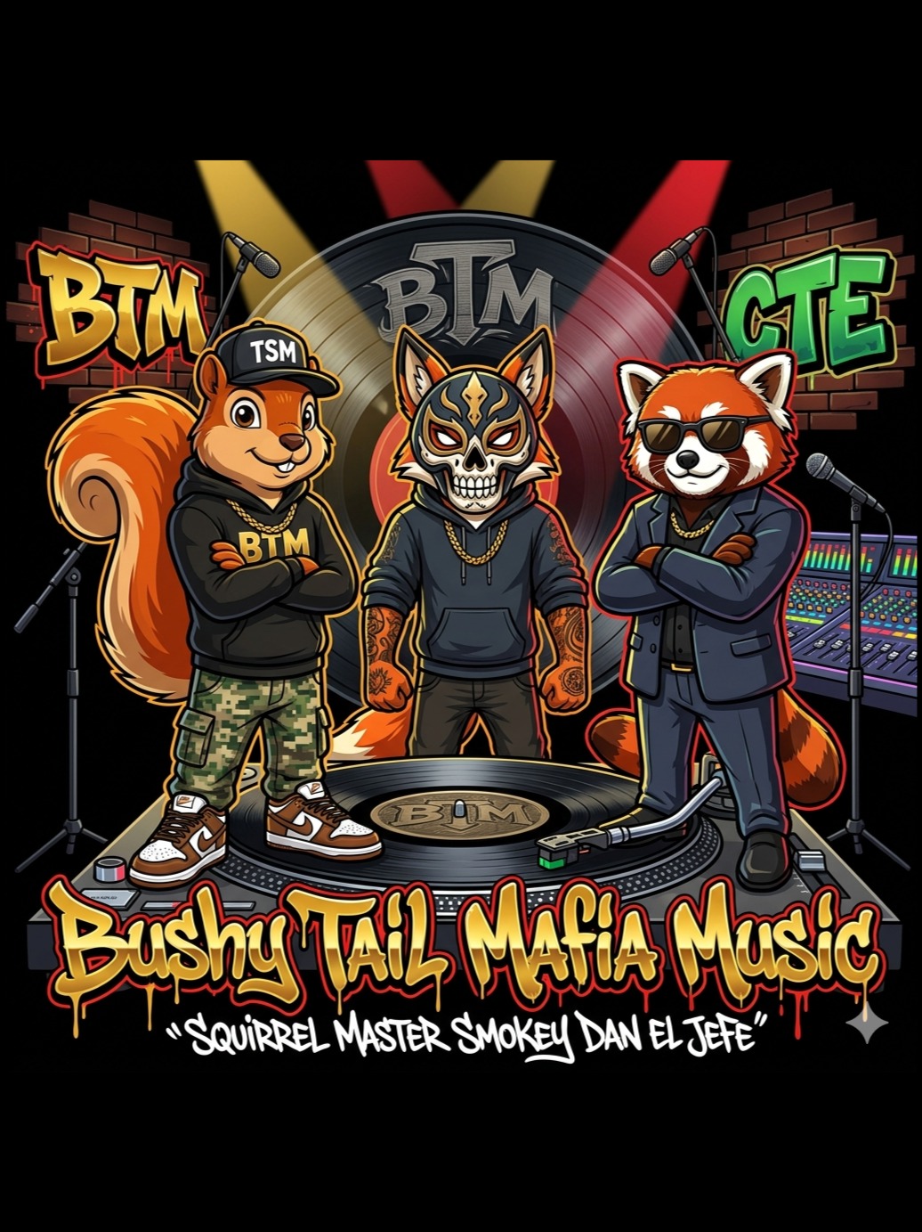 Bushy Tail Mafia Music artwork