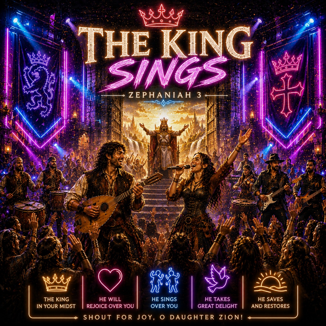 NEO - The King Sings artwork