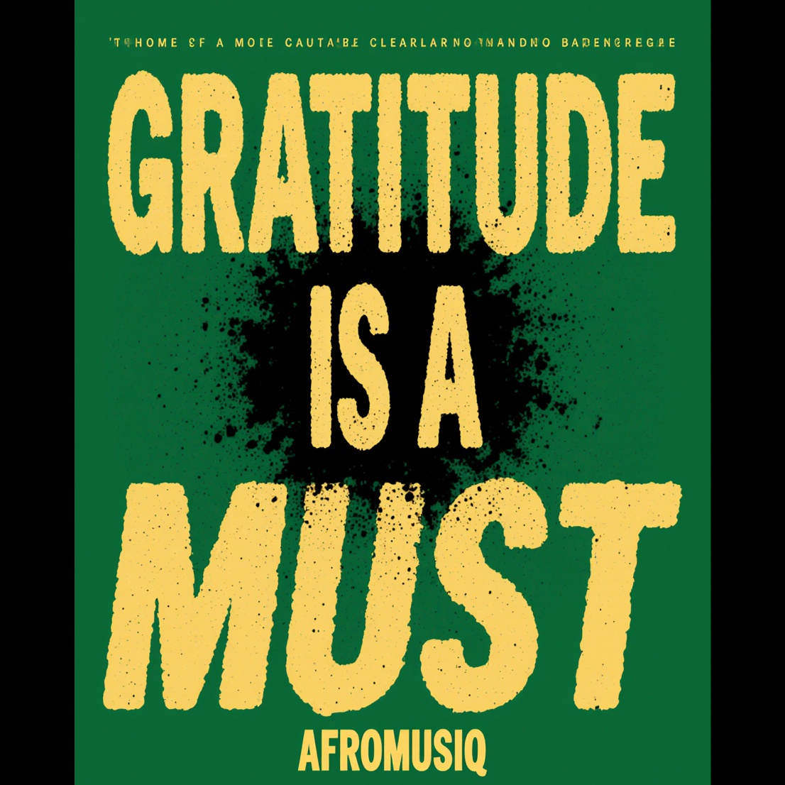 Image for Gratitude is a Must