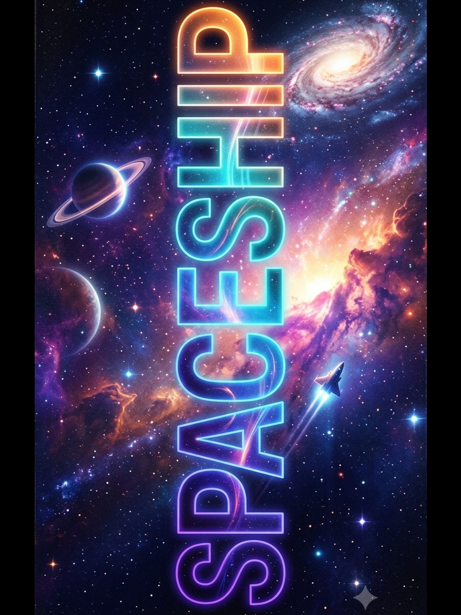 Spaceship artwork