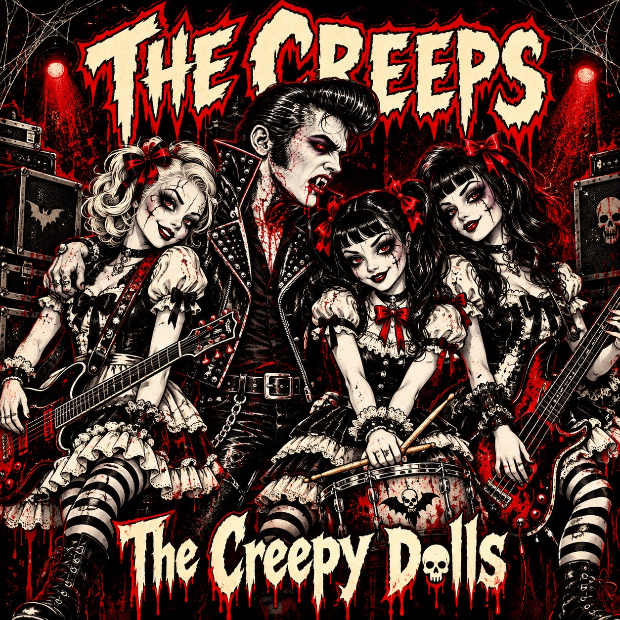 The Creeps - The Creepy Dolls artwork