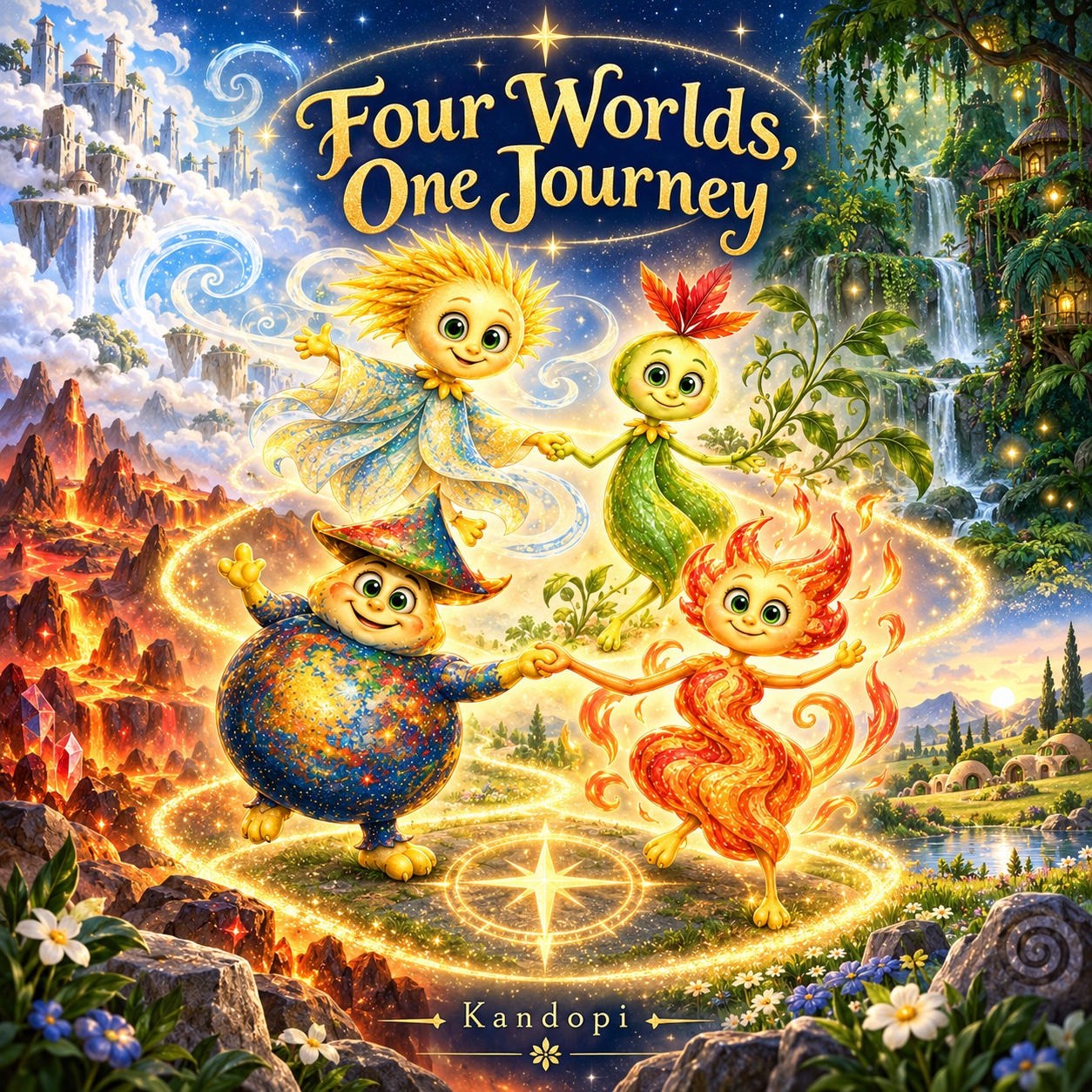 💫 Four Friends artwork