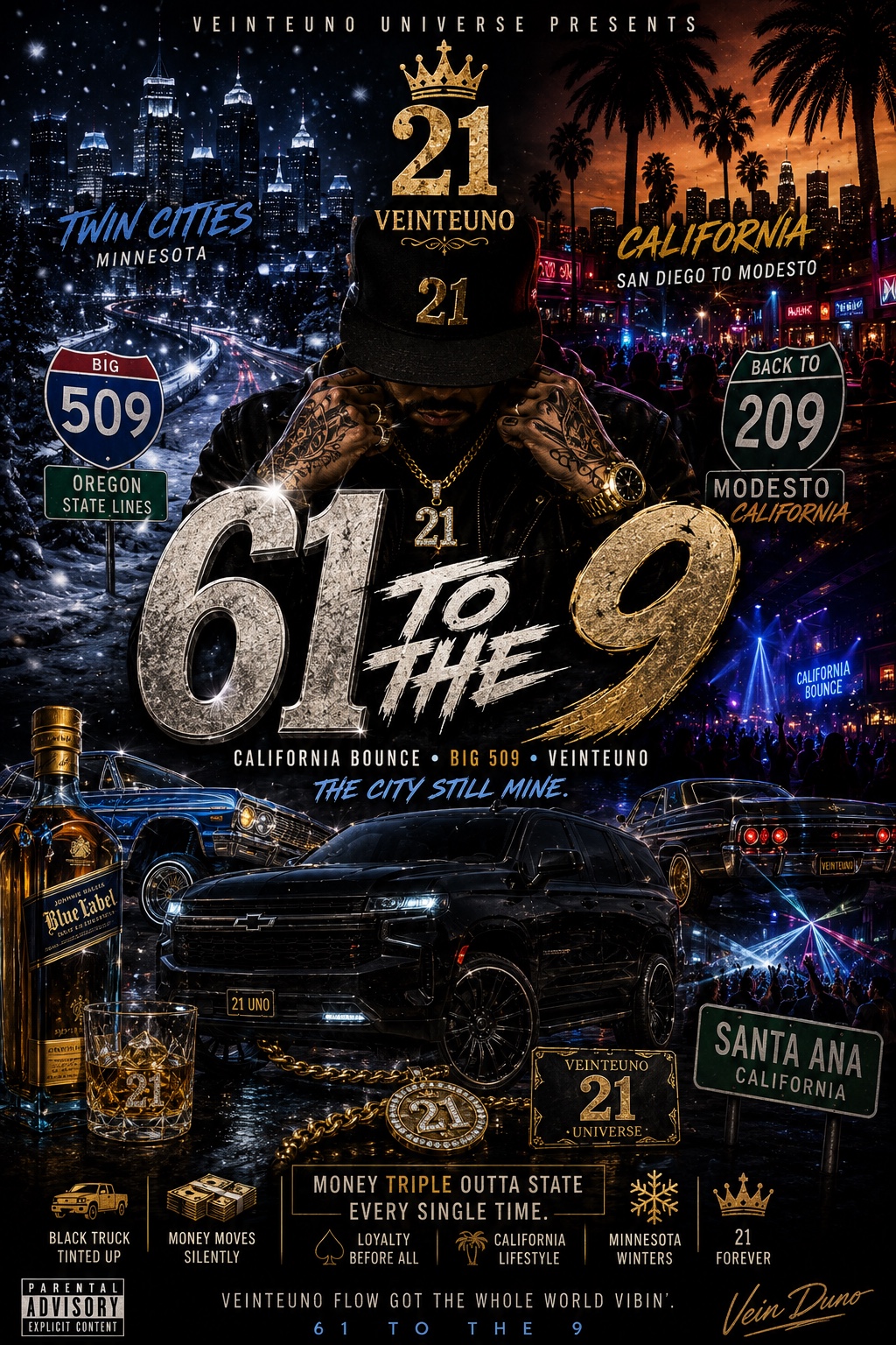 61 To The 9 artwork