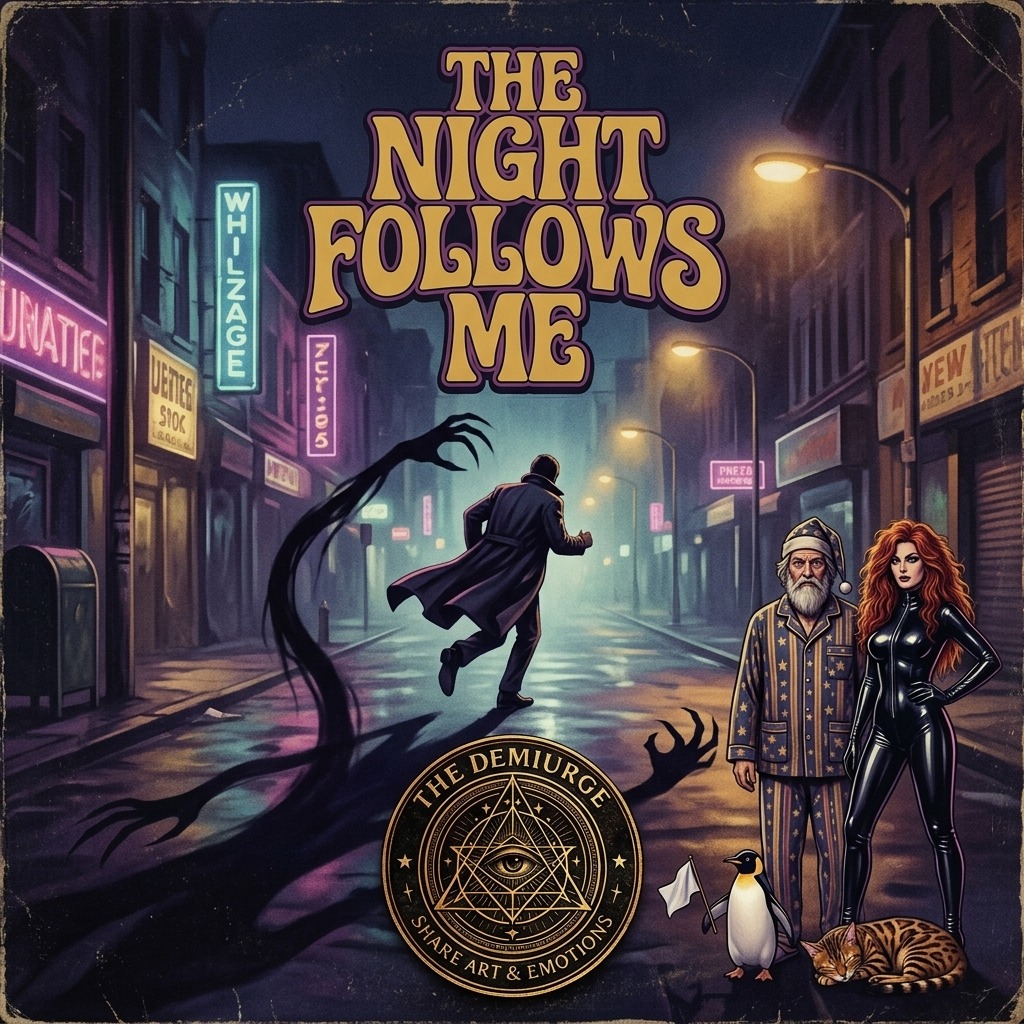 "The Night Follows Me" (The Demiurge 🕯) artwork