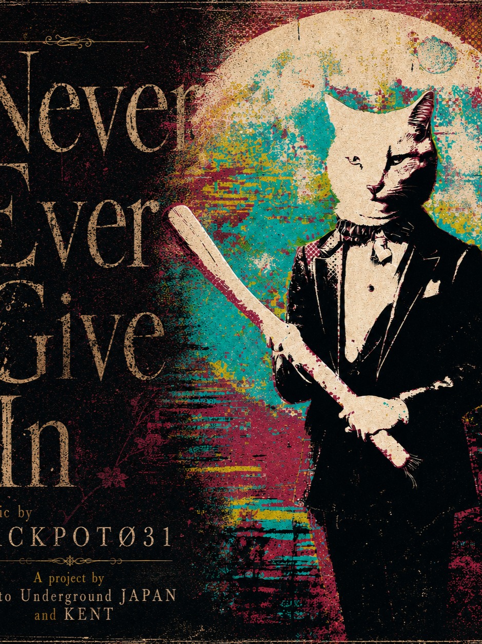 Never Ever Give In #買ったばっかのネギ artwork