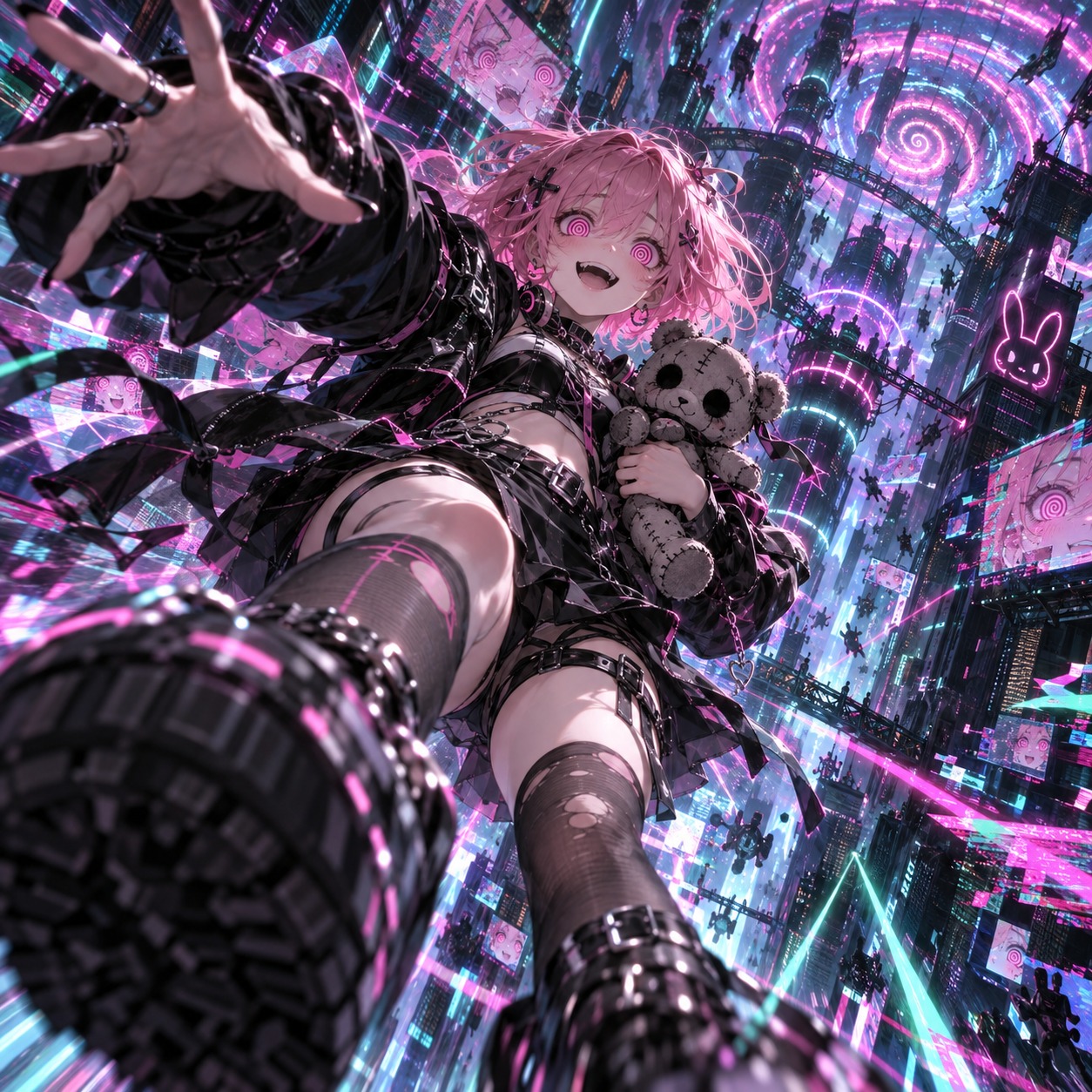 Spiral Overclock Rave - v6 edition - artwork