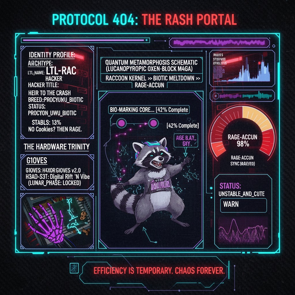 Protocol 404: Raccoon Infiltration (Rework) artwork