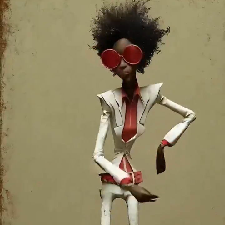 Let's go dancing tonight artwork