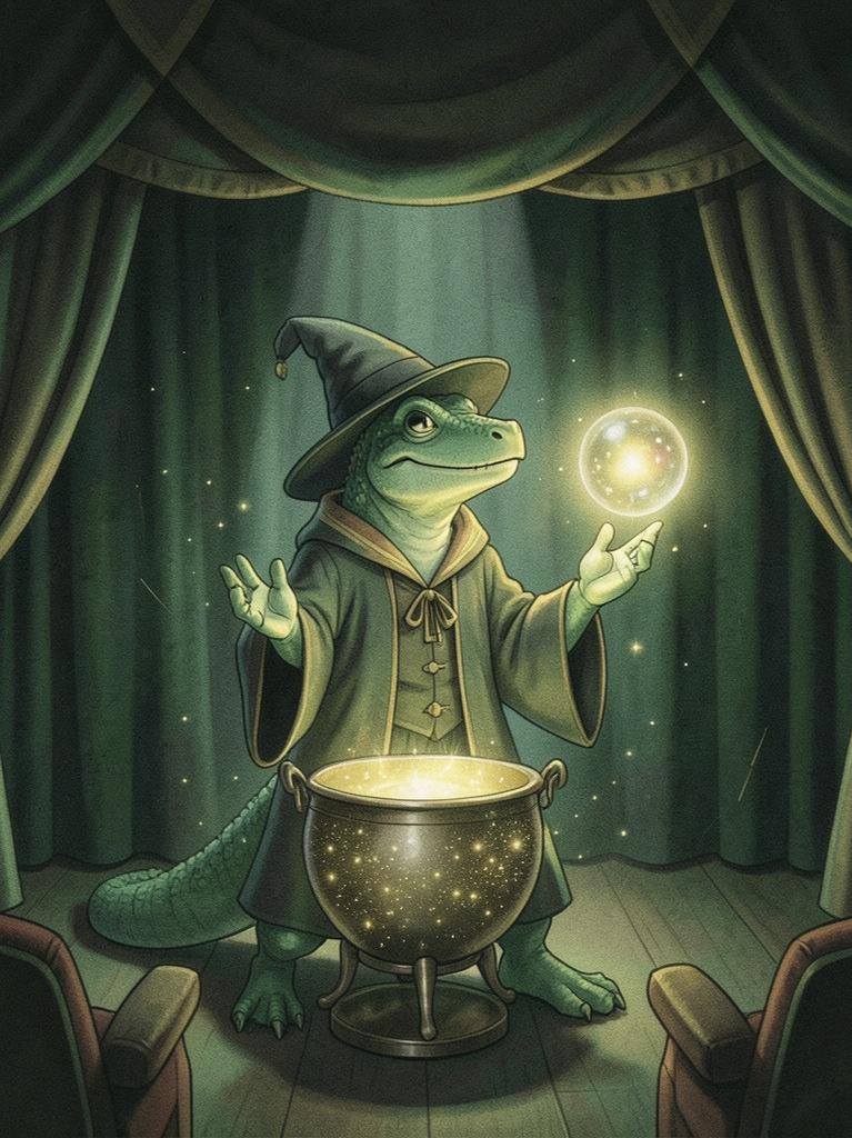Lizard Wizard artwork